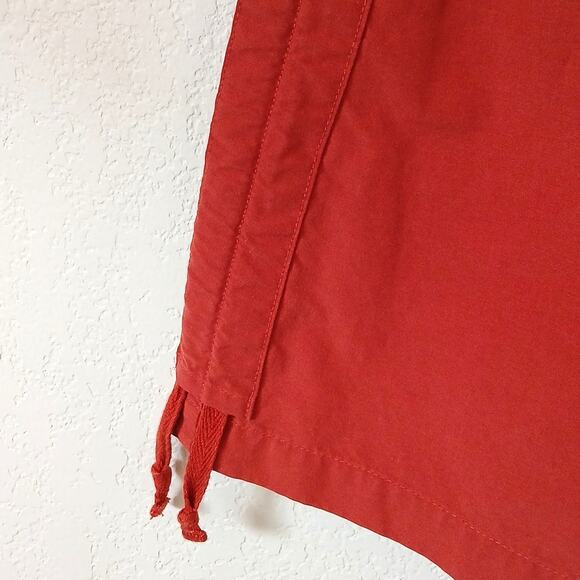 Woolrich A-line Mini Skirt Ties To Ruch Sides Pockets - Picture 5 of 5